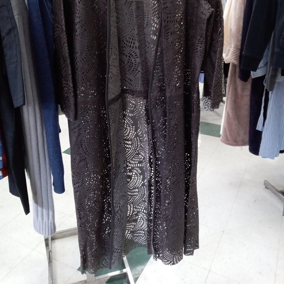 Billy Reid Brown Duster-Small-NWT - Picture 4 of 4